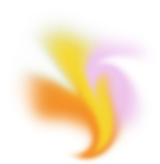 Abstract Liquid Glowing Subtle Comet Trail